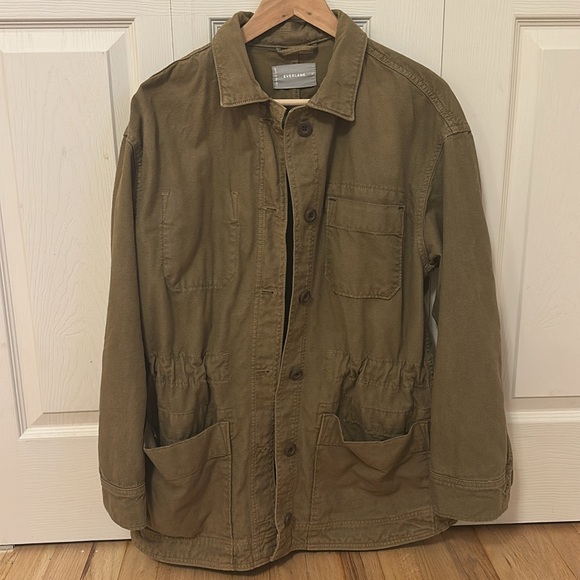 Everlane chore light brown women’s jacket size medium - Picture 3 of 8